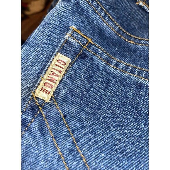 Vintage Y2K Gitano High Waisted Pencil Denim Jean Skirt Women's Sz 3/4 Blue - Picture 5 of 5
